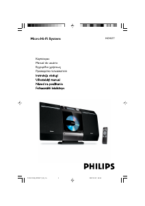 Manual Philips MCM277 Aparelho de som