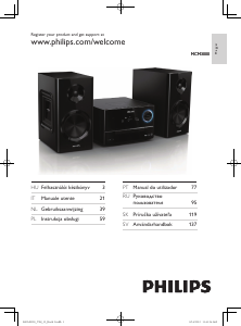 Manual Philips MCM3000 Aparelho de som