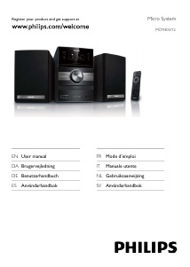 Manual Philips MCM305 Stereo-set