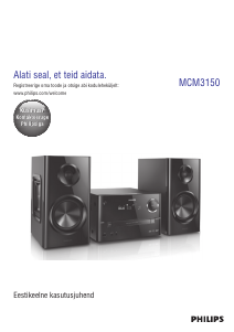Kasutusjuhend Philips MCM3150 Stereokomplekt