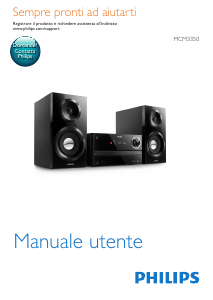 Manuale Philips MCM3350 Stereo set