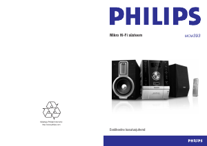 Kasutusjuhend Philips MCM393 Stereokomplekt