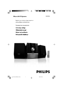 Návod Philips MCM394 Stereo súprava