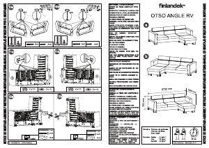 Instrukcja Finlandek OTSO ANGLE RV Sofa