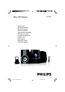 Bedienungsanleitung Philips MCM398D Stereoanlage
