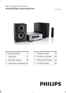 Instrukcja Philips MCM7000 Zestaw stereo