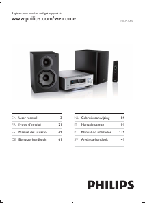 Manuale Philips MCM7000 Stereo set