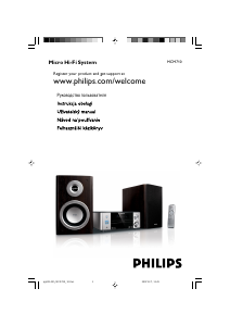 Használati útmutató Philips MCM710 Sztereóberendezés