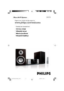 Instrukcja Philips MCM710 Zestaw stereo