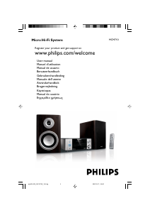 Manual de uso Philips MCM710 Set de estéreo