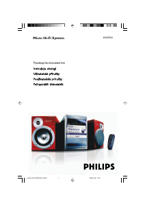 Návod Philips MCM720 Stereo súprava