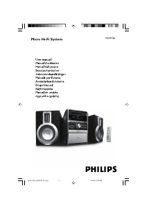 Manual Philips MCM726 Aparelho de som