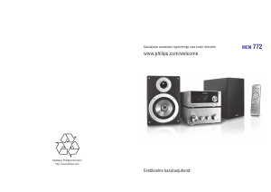 Kasutusjuhend Philips MCM760 Stereokomplekt