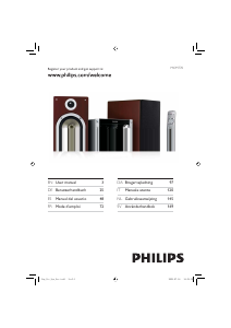 Manual de uso Philips MCM770 Set de estéreo