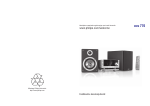 Kasutusjuhend Philips MCM770 Stereokomplekt