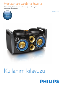Kullanım kılavuzu Philips NTRX100 Stereo müzik seti