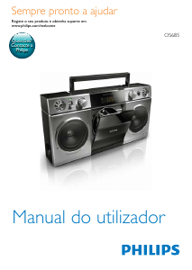 Manual Philips OS685 Aparelho de som
