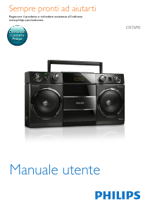 Manuale Philips OST690 Stereo set