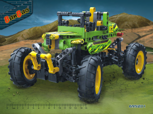 Instrukcja BanBao set 6952 Hi-Tech Monster truck