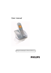 Manual Philips CD2302G Wireless Phone