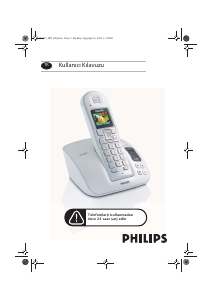 Kullanım kılavuzu Philips CD5351G Kablosuz telefon