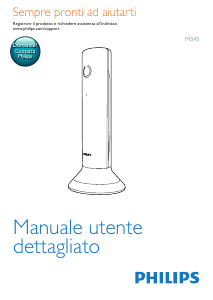 Manuale Philips M3451B Linea Lux Telefono senza fili