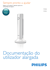 Manual Philips M4501B Telefone sem fio