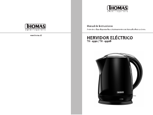 Manual de uso Thomas TH-4330B Hervidor