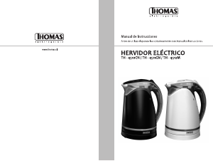 Manual de uso Thomas TH-4511GN Hervidor