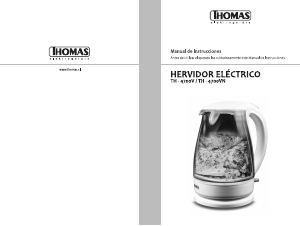 Manual de uso Thomas TH-4700V Hervidor