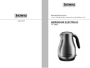 Manual de uso Thomas TH-5425I Hervidor