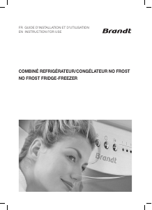 Manual Brandt BFC38NW Fridge-Freezer