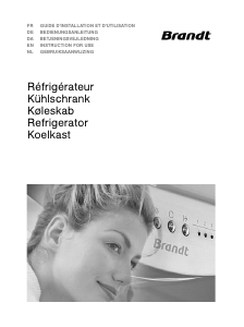 Mode d’emploi Brandt BIL2212SW Réfrigérateur