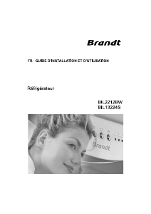 Mode d’emploi Brandt BIL13224S Réfrigérateur