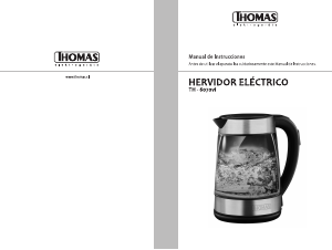 Manual de uso Thomas TH-6070VI Hervidor