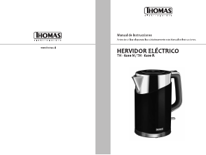 Manual de uso Thomas TH-6200N Hervidor
