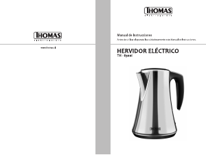 Manual de uso Thomas TH-6300I Hervidor