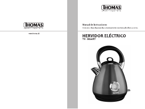 Manual de uso Thomas TH-6600RT Hervidor