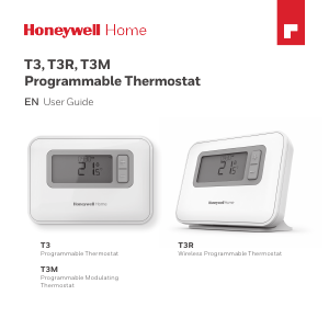 Handleiding Honeywell T3 Thermostaat