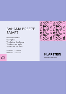 Manual de uso Klarstein 10046088 Bahama Breeze Smart Ventilador