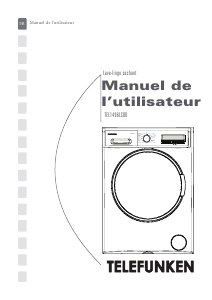 Mode d’emploi Telefunken TEL1496LSDD Lave-linge séchant