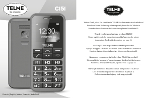 Handleiding TELME C151 Mobiele telefoon