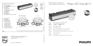 Manual Philips 12831WLEDX1 Car Headlight