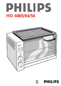 Handleiding Philips HD4454 Oven