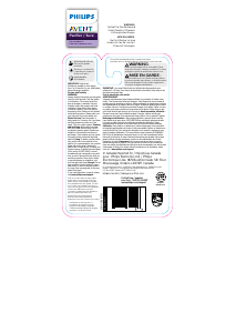 Manual Philips SCF099 Avent Pacifier