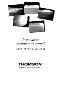 Mode d’emploi Thomson AJ800T Lave-linge