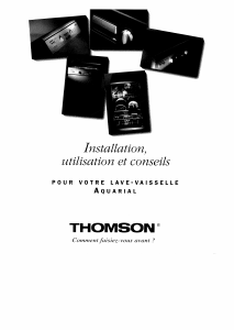 Mode d’emploi Thomson AQUA339 Lave-vaisselle