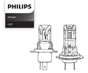 मैनुअल Philips LUM11258U2500C2 Ultinon कार हैडलाइट