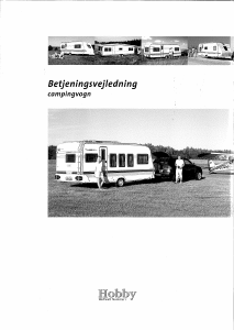 Brugsanvisning Hobby De Luxe Easy 450 UF (2004) Campingvogn