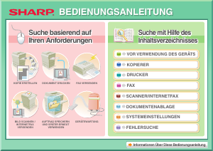 Bedienungsanleitung Sharp MX-2614N Multifunktionsdrucker